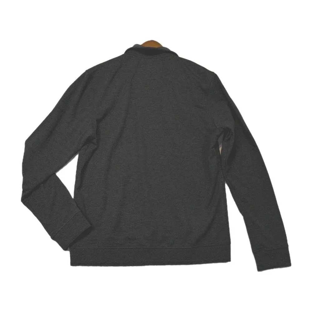 Porter & Ash Lg 2-Tone Structure Jacket 1/4 Zip GrandpaCore Layered Warm Cozy